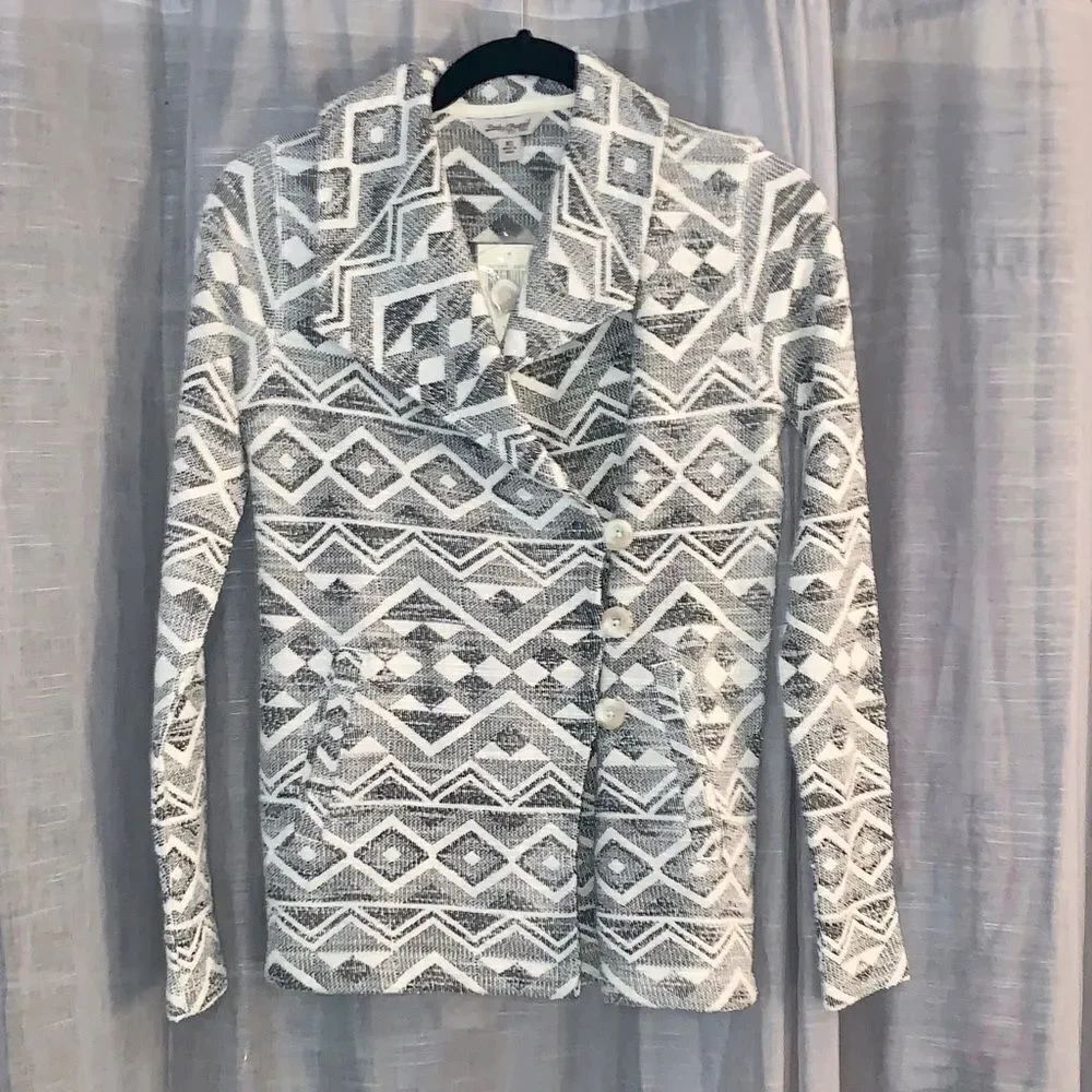 Lucky Brand Black and White Jacket